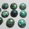 11 mm Gorgeous AAA - High Quality Natural - TIBETIAN TOURQUISE - Old Looking Round Cabochon - 10 pcs